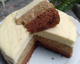 Foto langkah ke 9 dari resep Bolu Kukus Tiramisu.