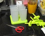A picture of step 6 of Mango Custards Kulfi in the Popsicles.