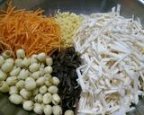 Hình bước làm 1 của món Chả Giò Sake (Món Chay)