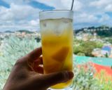 Hình bước làm 8 của món Đào ngâm và trà đào đơn giản