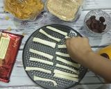 Gambar langkah 1 resipi Jejari roti coklat.