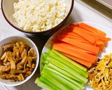 Hình bước làm 1 của món Kimbap Keto