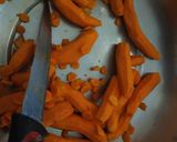 A picture of step 1 of Raw Turmeric Pickle.