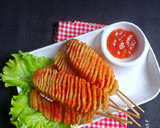 Foto langkah ke 5 dari resep Kentang Tirai.