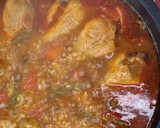 Foto del paso 8 de la receta: Arroz caldoso de pollo con verduras