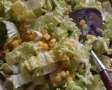 Foto langkah ke 4 dari resep Tumis Sawi putih jagung manis.