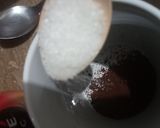 A picture of step 2 of Hand beaten coffee.