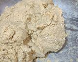 A picture of step 4 of Bedmi Puri.