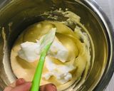 Hình bước làm 5 của món Bánh bông lan phô mai Nhật Bản -Japan cotton cheesecake