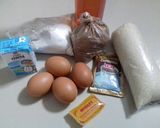 Foto langkah ke 1 dari resep Bolu Kukus Tiramisu.