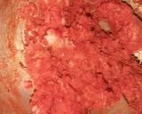A picture of step 9 of Nariyal burfi.