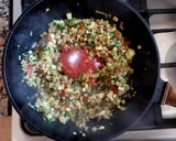 Foto del paso 3 de la receta: Pastel de papas con seitán! ♻️