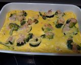 Foto del paso 3 de la receta: Pastel de verduras y salmón a la mostaza