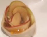 A picture of step 2 of Apple cinamom flowers.