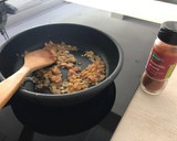 Foto del paso 4 de la receta: Judías verdes rehogadas con ajo y bacon con toque de pimentón