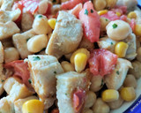 Foto del paso 7 de la receta: Ensalada de garbanzos con pollo y mayonesa al pimentón