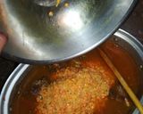 A picture of step 5 of Mediterranean Indian Fusion.