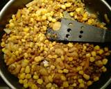 Chili Spagetti kukoricával, lencsével és articsókával recept lépés 4 foto