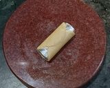 A picture of step 7 of WALNUT & CHOCOLATE CANNOLI (EGGLESS).