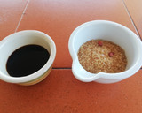 Foto del paso 2 de la receta: Discos de calabacín con chutney de pimiento rojo