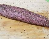 Black Pepper Crusted Pork Tenderloin With Black Cherry Reduction recipe step 2 photo
