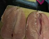 Foto langkah ke 1 dari resep Chicken Cordon Bleu tanpa Ham.