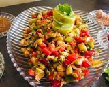 A picture of step 3 of Kachumber salad.