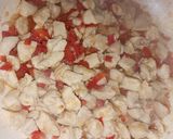 Tejszínes spagetti csirkemellel recept fázis 1 fotója