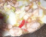 Foto langkah ke 3 dari resep Tumis Sawi Putih Ayam.