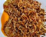 Balado jengkol+teri langkah memasak 5 foto