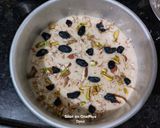 A picture of step 6 of Eggless Banana Suji Cake (Without Oven).