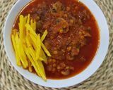 عکس مرحله 9 از دستور 🍄‍🟫خورشت قیمه با گوشت و قارچ🍄‍🟫
