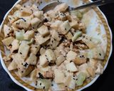 A picture of step 3 of Cucumber-Apple salad.