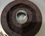 Foto langkah ke 8 dari resep Bolu Ketan Hitam Keju Lumer.