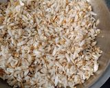 A picture of step 2 of Poha Namkeen.