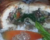 Foto del paso 19 de la receta: Pechugas de pollo rellenas de hongos y espinacas
