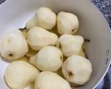 Foto del paso 1 de la receta: Peras al Malbec