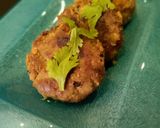 A picture of step 10 of Shami kabab.