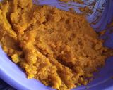 Foto langkah ke 2 dari resep Bubur candil labu kuning.