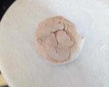 A picture of step 9 of Chur chur paneer roll.