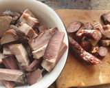Bigos o lekkim zabarwieniu egzotycznym krok przepisu 1 zdjęcie