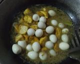 Foto langkah ke 3 dari resep Semur Tahu Telur Puyuh.
