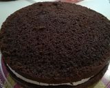 Foto del paso 13 de la receta: Tarta de chocolate, fresas y nata