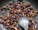 A picture of step 1 of Baingan ka aachar- Goanese Brinjal pickle.