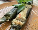Foto langkah ke 3 dari resep Nasi Bakar Teri Kemangi (Mpasi 8m+).
