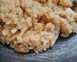 A picture of step 2 of Coconut mawa burfi.