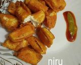 A picture of step 4 of Paneer Pakoda.