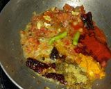 A picture of step 3 of Paneer lababdar.