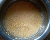 A picture of step 1 of Moong Dal Chilla.
