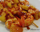 Foto del paso 8 de la receta: Brochetas de langostinos marinados
